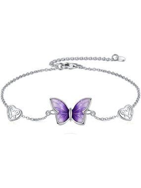 Charming 18K White Gold Animal Bracelet for Women | Cute Animal Jewelry Gift